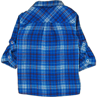 Chemise à manches longues de seconde main en coton pour bébé garçon de 6 mois - photo verso