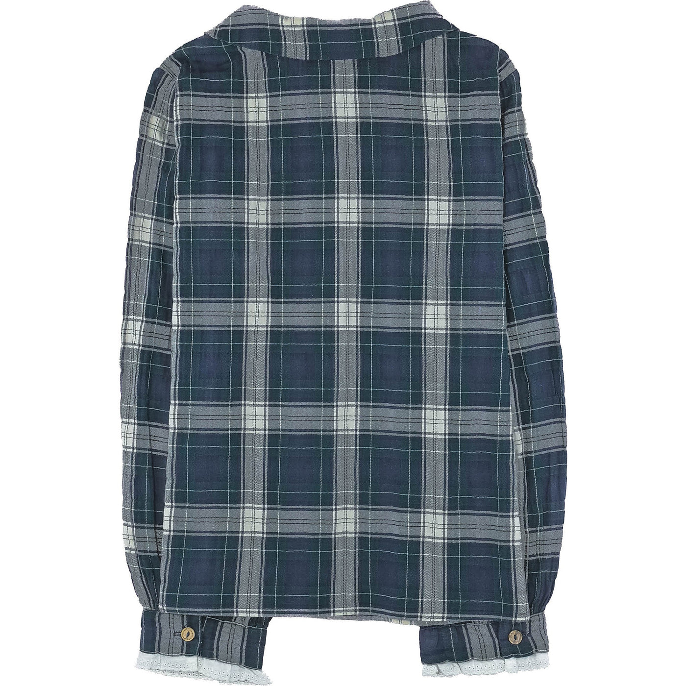 Blouse à manches longues de seconde main en coton pour enfant fille de 6 ans - photo verso