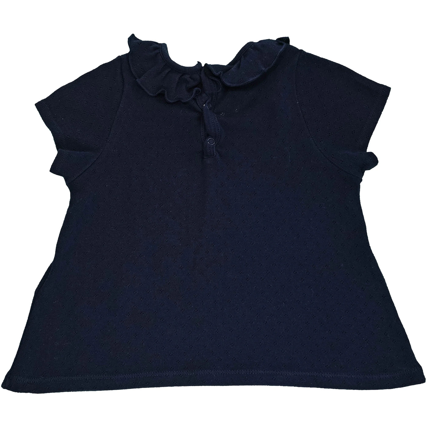T-Shirt à manches courtes de seconde main en coton pour bébé fille de 24 mois - photo verso