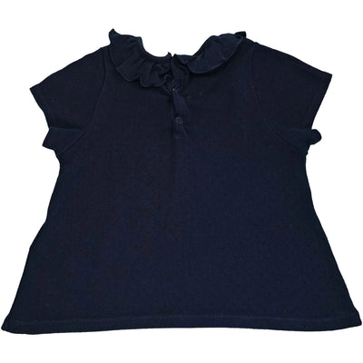 T-Shirt à manches courtes de seconde main en coton pour bébé fille de 24 mois - photo verso
