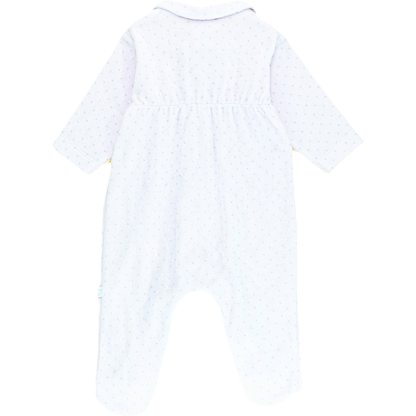 Pyjama de seconde main en velours pour bébé fille de 3 mois - photo verso