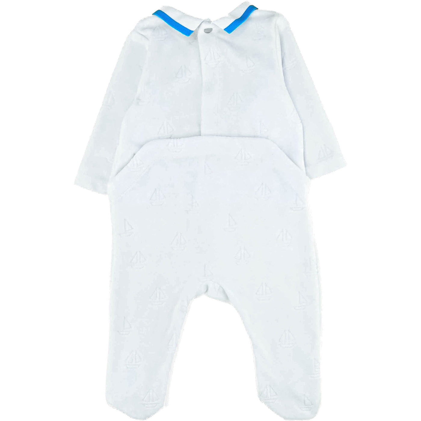 Pyjama de seconde main en velours pour bébéde 3 mois - photo verso