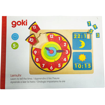 Horloge d'apprentissage "Apprendre à lire l'heure" de seconde main pour enfant à partir de 5 ans - photo principale