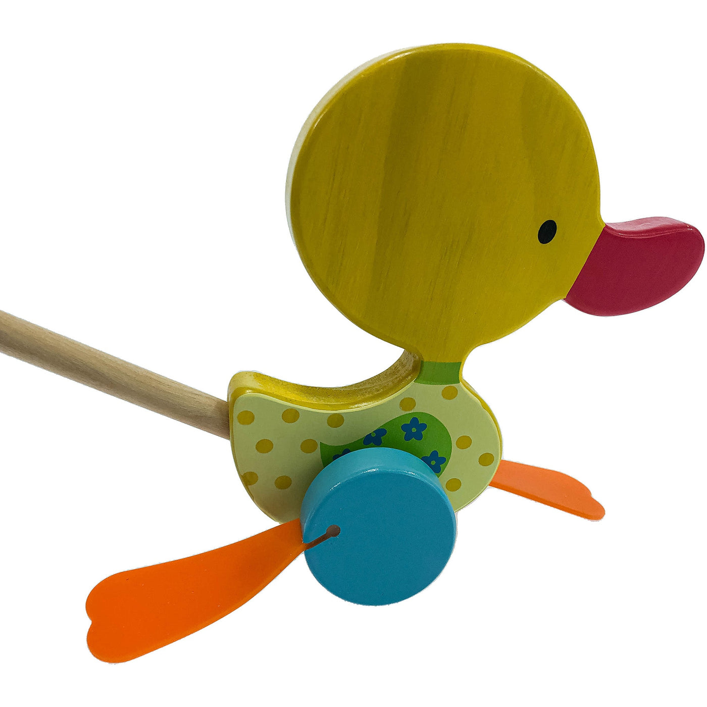 Jouet à tirer "Canard à tirer" de seconde main en bois pour enfant à partir de 18 mois - photo secondaire