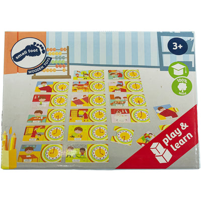 Puzzle "Puzzle éducatif L'heure" de seconde main en bois pour enfant à partir de 3 ans - photo principale