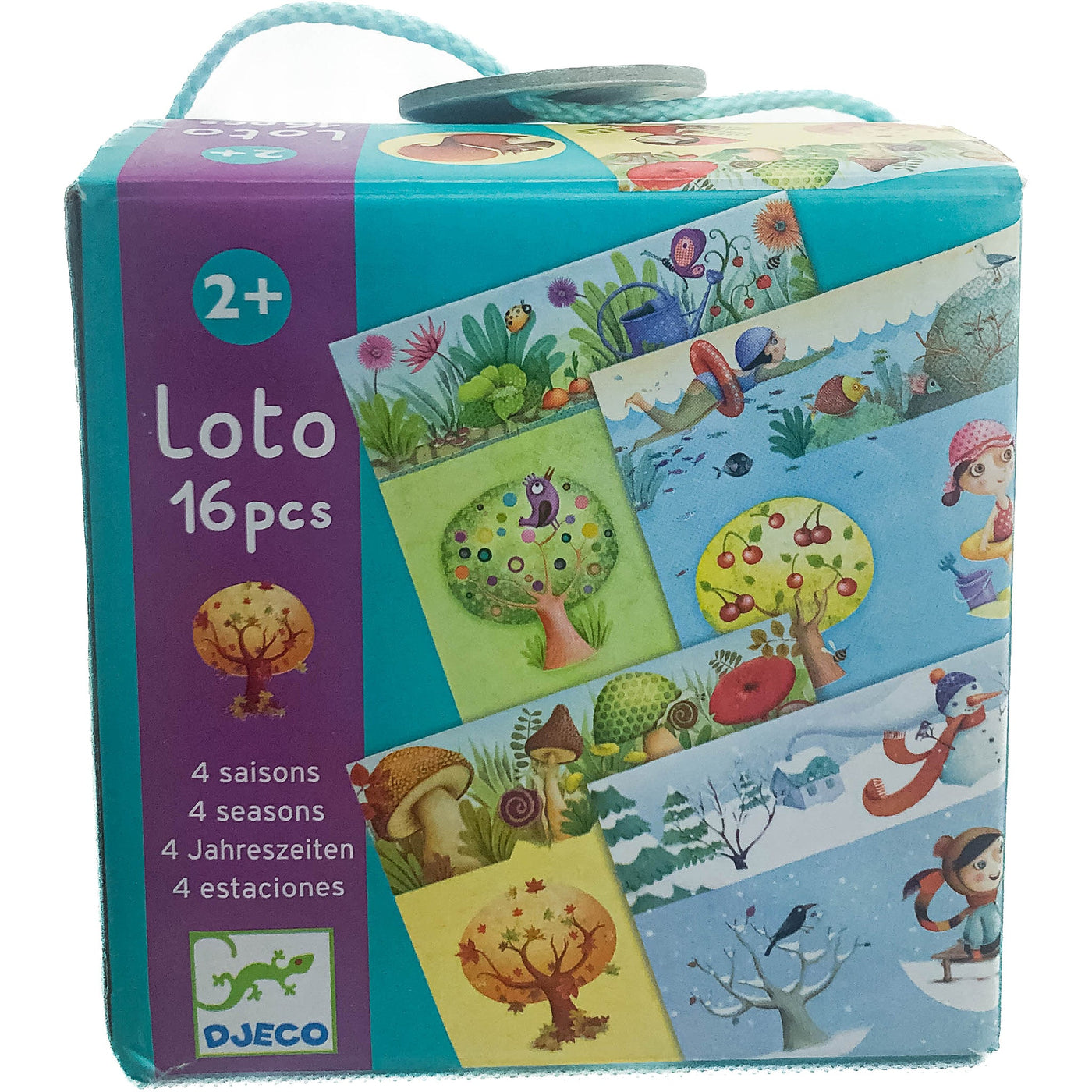 Jeu de loto "Loto 4 saisons" de seconde main pour enfant à partir de 2 ans - photo principale