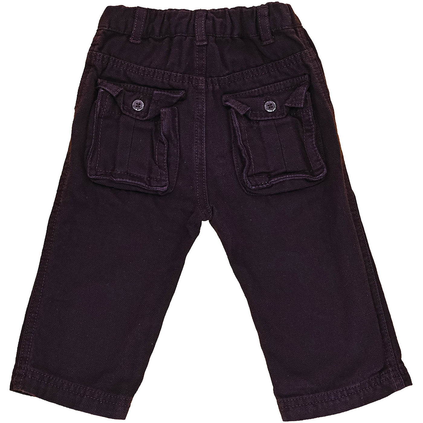 Pantalon de seconde main en coton et laine pour bébé garçon de 12 mois - photo verso