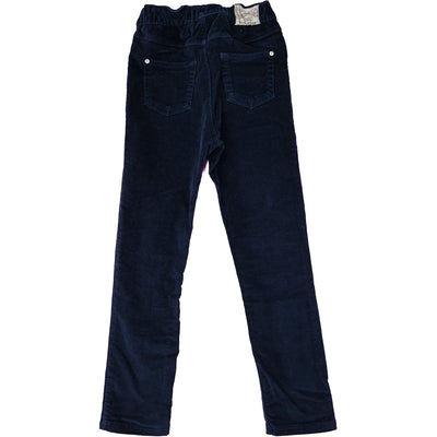 Pantalon de seconde main en velours côtelé pour enfant fille de 6 ans - photo verso
