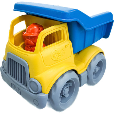 Camion "Camion de construction" de seconde main en plastique recyclé pour enfant à partir de 2 ans - photo principale