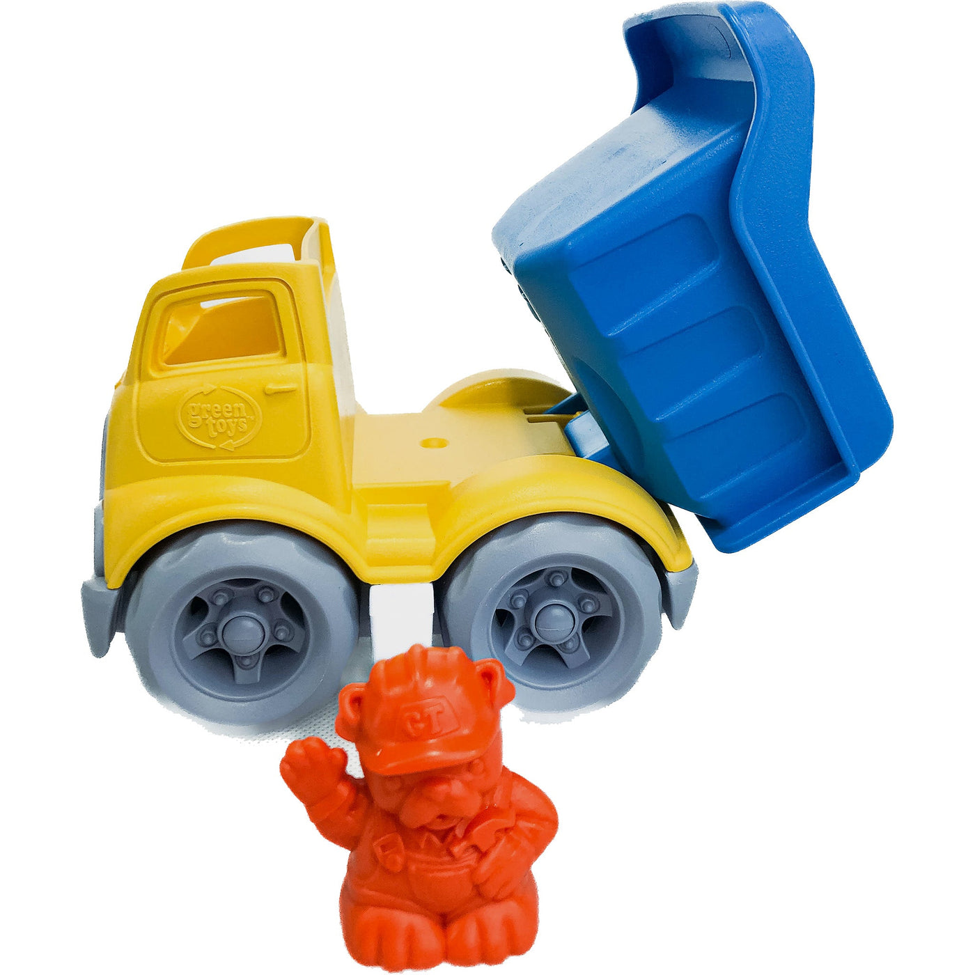 Camion "Camion de construction" de seconde main en plastique recyclé pour enfant à partir de 2 ans - photo secondaire
