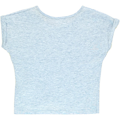 T-Shirt à manches courtes de seconde main en coton pour enfant fille de 3 ans - photo verso