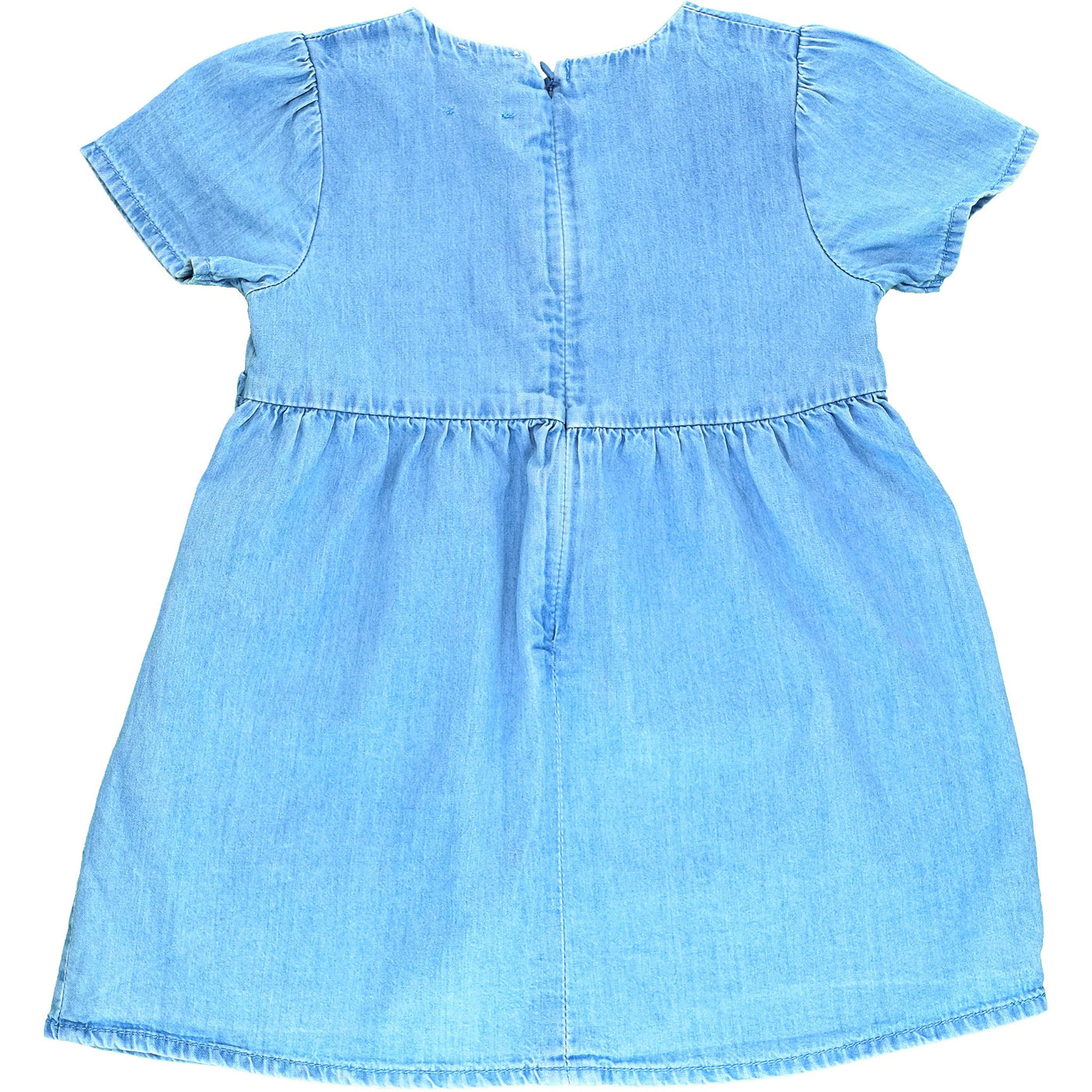 Robe à manches courtes de seconde main en coton pour bébé fille de 18 mois - photo verso