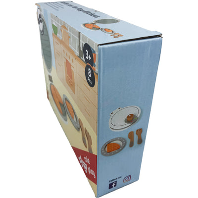 Set d'imitation "Moule à gaufres pour la cuisine d'enfant" de seconde main en bois pour enfant à partir de 3 ans - photo alternative_1