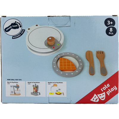 Set d'imitation "Moule à gaufres pour la cuisine d'enfant" de seconde main en bois pour enfant à partir de 3 ans - photo secondaire