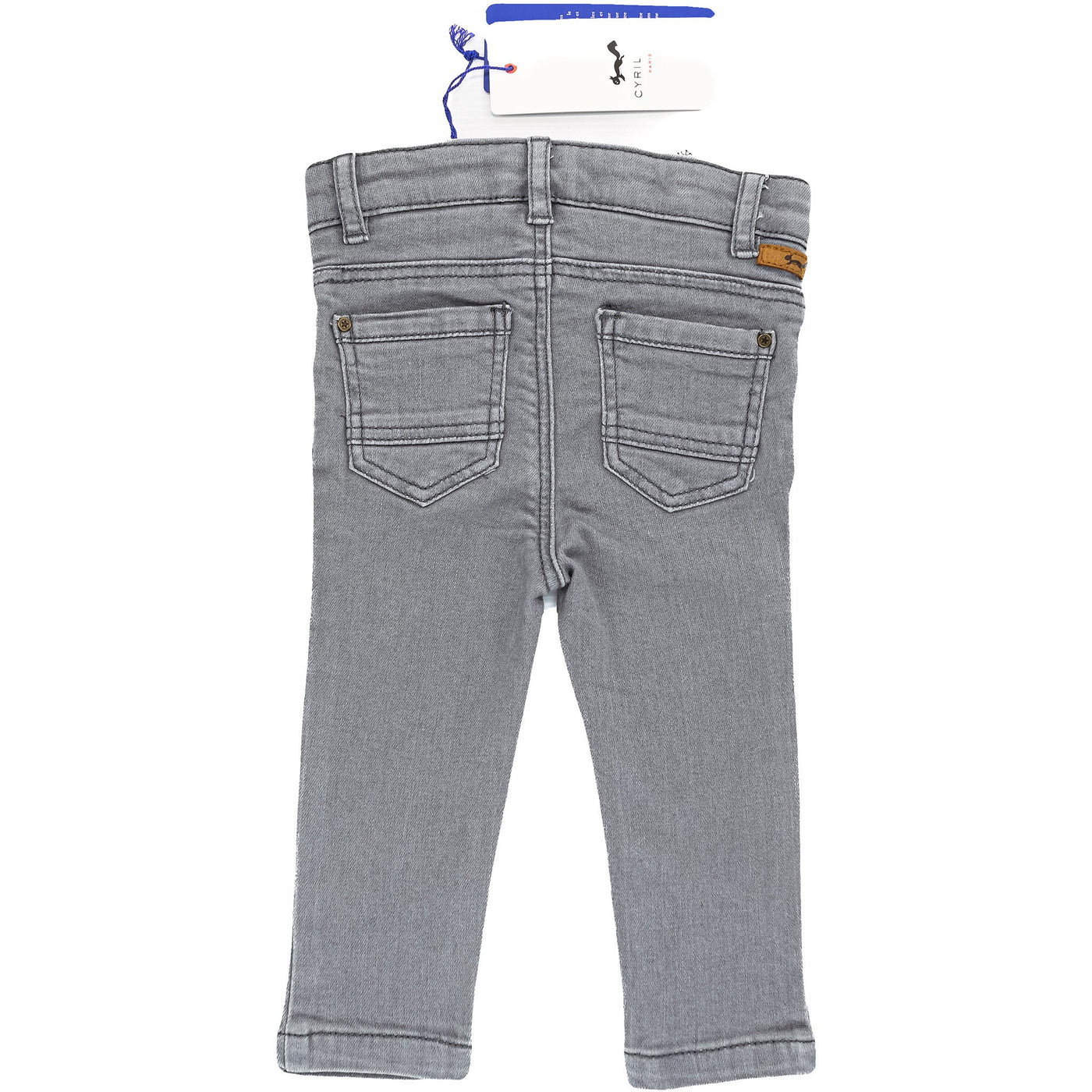 Pantalon de seconde main en jean pour bébéde 6 mois - photo verso