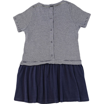 Robe à manches courtes de seconde main en coton pour enfant fille de 3 ans - photo verso