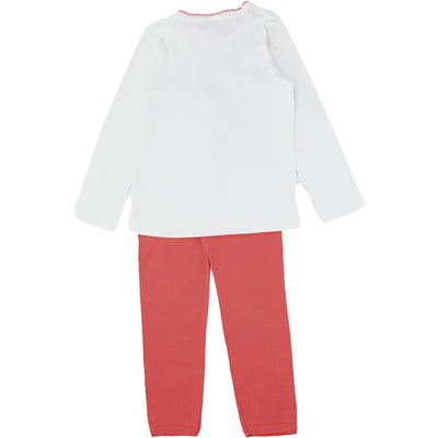 Pyjama de seconde main en coton pour enfant fille de 3 ans - photo verso