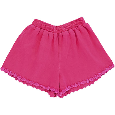 Short de seconde main en coton pour enfant fille de 4 ans - photo recto