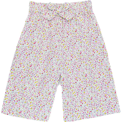 Short de seconde main en coton pour enfant fille de 4 ans - photo recto