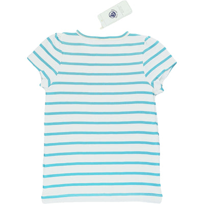 T-Shirt à manches courtes de seconde main en coton pour enfant fille de 5 ans - photo verso
