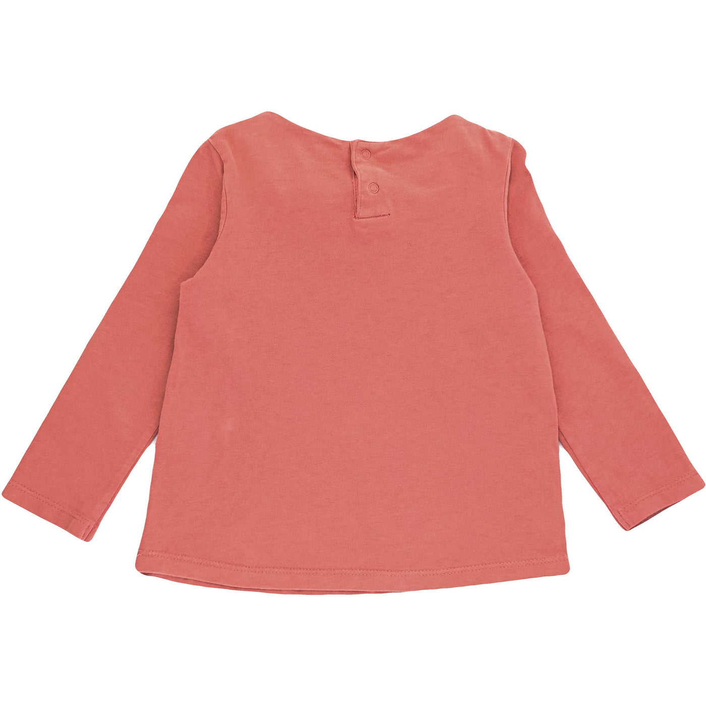 T-Shirt à manches longues de seconde main en coton pour enfant fille de 3 ans - photo verso