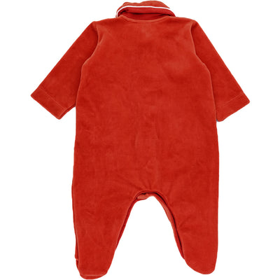 Pyjama de seconde main en velours pour bébéde 6 mois - photo verso