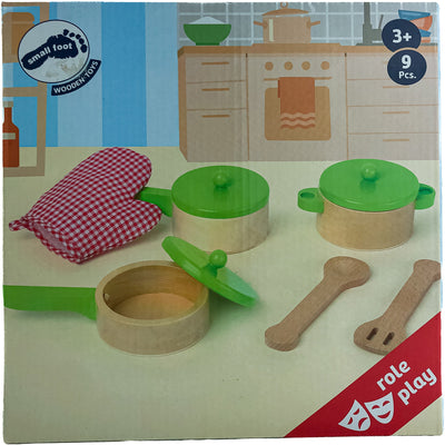 Accessoire de dinette "Kit accessoires cuisine pour enfants" de seconde main en bois pour enfant à partir de 3 ans - photo principale