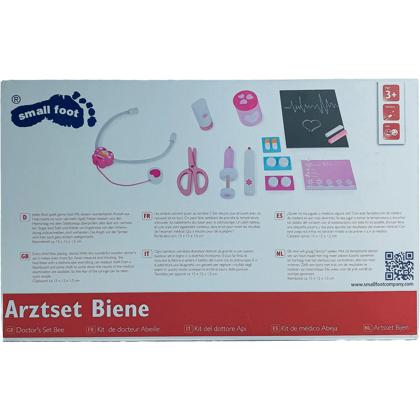 Mallette de docteur "Kit de Docteur Abeille" de seconde main en bois pour enfant à partir de 3 ans - photo secondaire