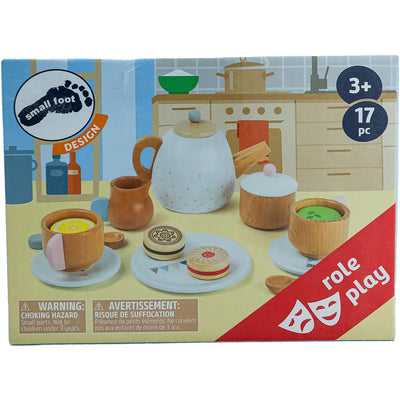 Accessoire de dinette "Service à thé pour la cuisine d'enfant" de seconde main en bois pour enfant à partir de 3 ans - photo principale