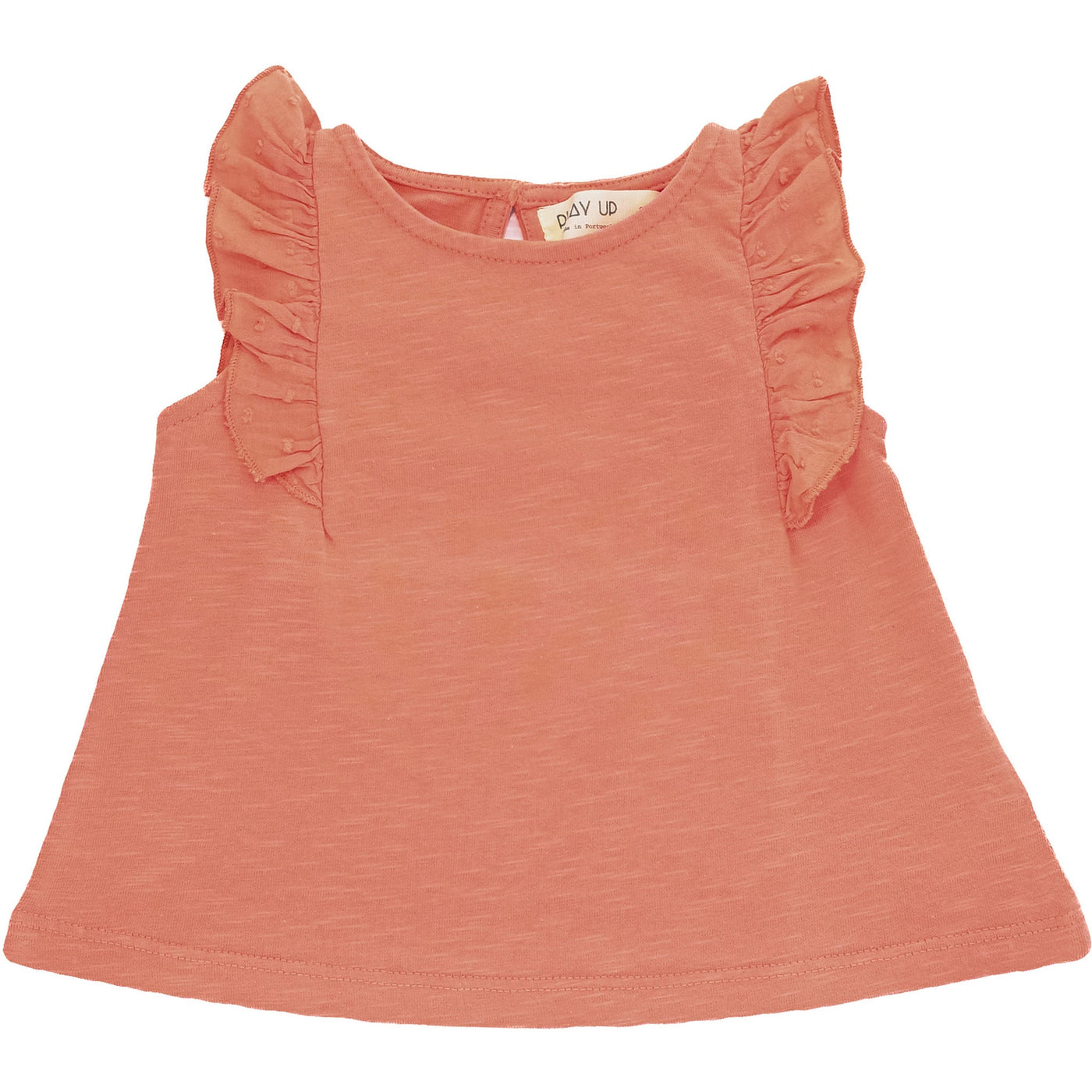 T-Shirt à manches longues de seconde main en coton bio pour bébé fille de 6 mois - photo recto