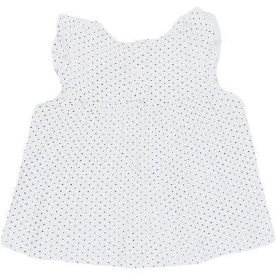 Robe sans manche de seconde main en coton pour bébé fille de 6 mois - photo verso