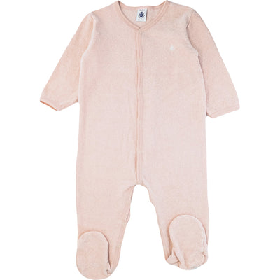 Pyjama de seconde main en matière éponge pour bébé fille de 18 mois - photo recto