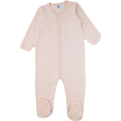 Pyjama de seconde main en matière éponge pour bébé fille de 18 mois - photo recto